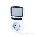 Digital LCD Display Electric Power Consumption Meter, 230VAC - European Market